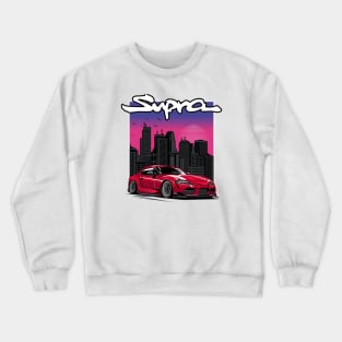 Supra MK5 Red Crewneck Sweatshirt